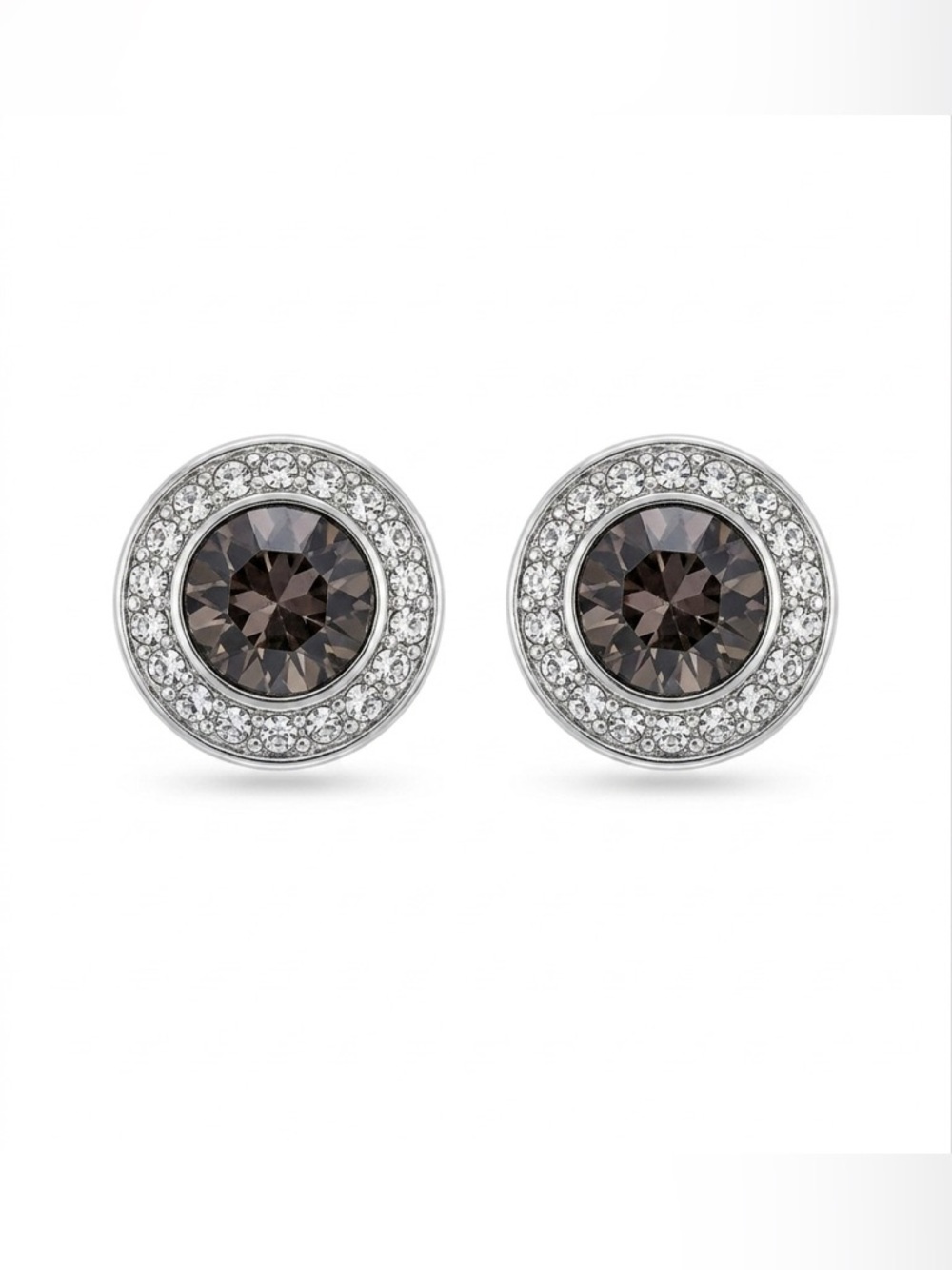 NWT Purple Australian Crystal Stud Earrings